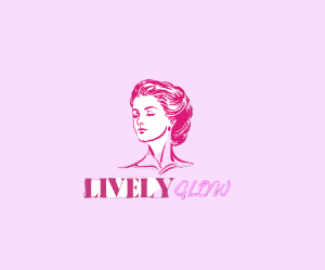 Logo of Lively with a stylized woman's face on a white background